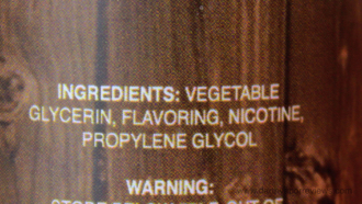 The Lemonade Stand E-Liquid Line Ingredients